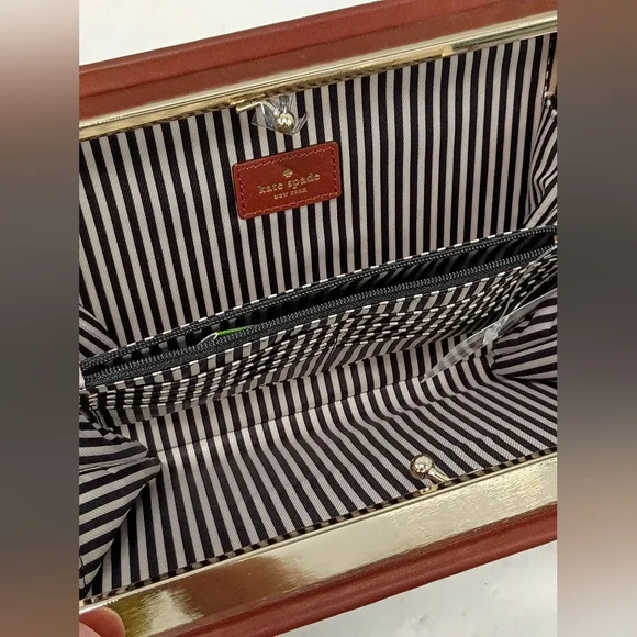 Collectors ❗️KATE SPADE Dictionary Clutch NWT - Picture 8 of 16